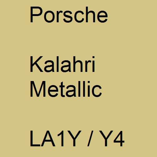 Porsche, Kalahri Metallic, LA1Y / Y4.